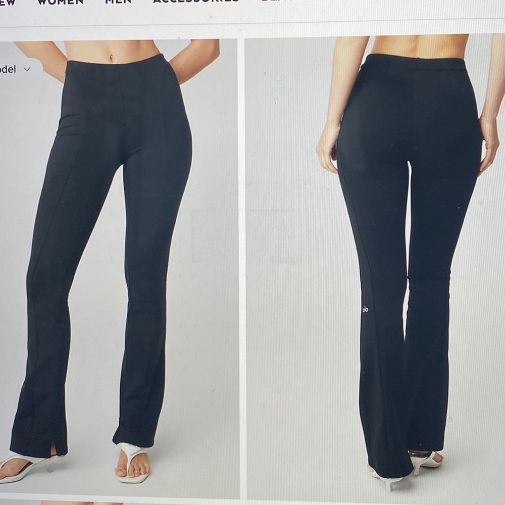 Aloyoga High-Waist Zip It Flare Leggings size S (4-6)